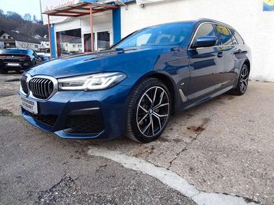 Phytonicblau Gebraucht 2021 BMW 520 M Sport Kombi | 29.900 € (Etwas zu teuer)