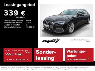 gebraucht Audi A6 Design 45 TFSI ACC+AHK+LEDER+NAVI+VC