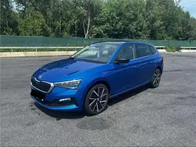 Używany Skoda Scala Style 150 KM (110 kW) 2019 Niebieski Hatchback