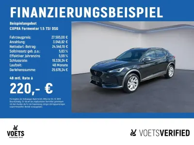 Gebraucht Cupra Formentor Basis 150 PS (110 kW) 2024 Schwarz SUV
