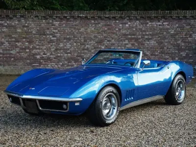 Gebraucht Chevrolet Corvette C3 1968 Blau Cabrio