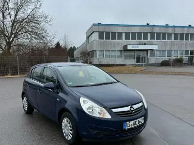 Gebraucht Opel Corsa 60 PS (44 kW) 2009 Blau Kleinwagen