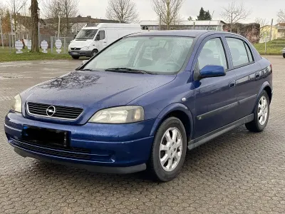 Brugt Opel Astra 103 HK (75 kW) 2004 Blå Sedan