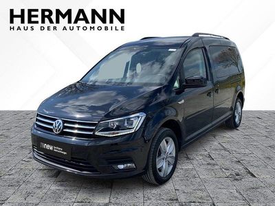 Usata VW Caddy Maxi Comfortline 125 CV (91 kW) 2017 Nero Monovolume