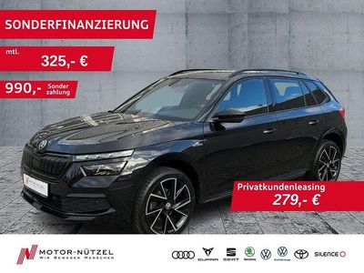 Schwarz Gebraucht 2022 Skoda Kamiq Monte Carlo SUV | 22.360 € (Fairer Preis)