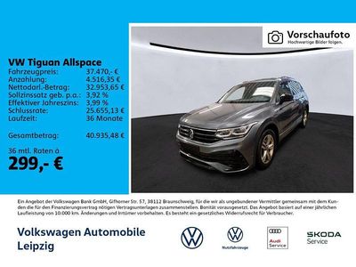 Gebraucht VW Tiguan Allspace Style 200 PS (147 kW) 2022 Grau SUV