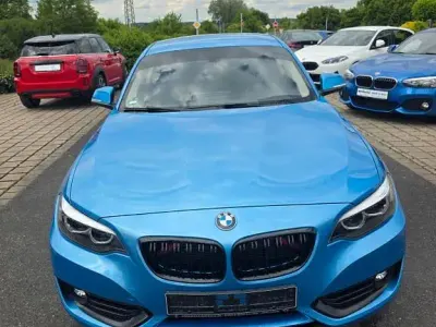 Gebraucht BMW 220 Sport Line 190 PS (139 kW) 2018 Blau Coupé