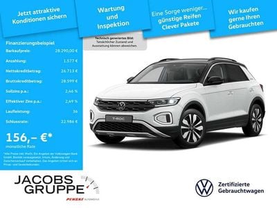 Weiß Gebraucht 2025 VW T-Roc Goal SUV | 28.290 € (Guter Preis)