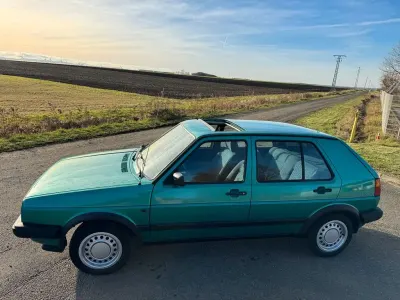 Gebraucht VW Golf II 54 PS (39 kW) 1990 Grün Kleinwagen
