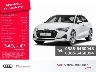 Brugt Audi A3 Advanced 150 HK (110 kW) 2025 Hvid Sedan