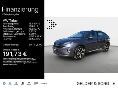 Gebraucht VW Taigo Style 110 PS (80 kW) 2022 Grau SUV