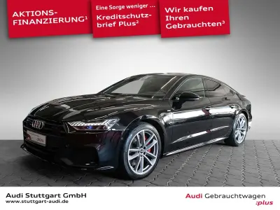 Gebraucht Audi A7 S-Line 367 PS (269 kW) 2023 Mythosschwarz metallic Limousine