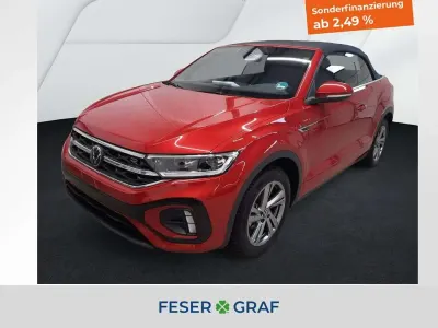 Gebraucht VW T-Roc Cabriolet R-line 150 PS (110 kW) 2025 Rot Cabrio