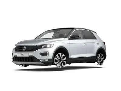Gebraucht VW T-Roc Active 116 PS (85 kW) 2021 White silver (silber) SUV