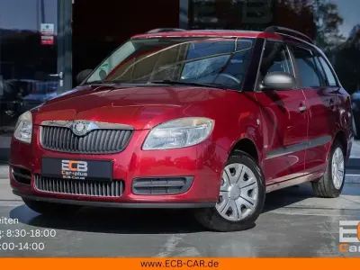 Gebraucht Skoda Fabia Classic 69 PS (50 kW) 2008 Rot Kombi