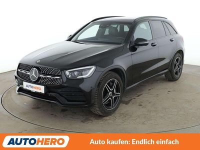 Obsidianschwarz Gebraucht 2021 Mercedes GLC300 AMG line SUV | 42.820 € (Etwas zu teuer)