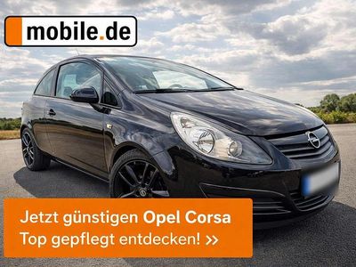 Gebraucht Opel Corsa Color Edition 80 PS (58 kW) 2010 Schwarz Kleinwagen