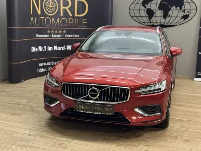 Brugt Volvo V60 Inscription 197 HK (144 kW) 2021 Rød Stationcar