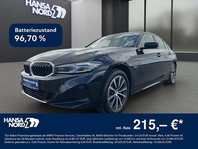 Schwarz Gebraucht 2022 BMW 330e Sport Line Limousine | 27.950 € (Etwas zu teuer)