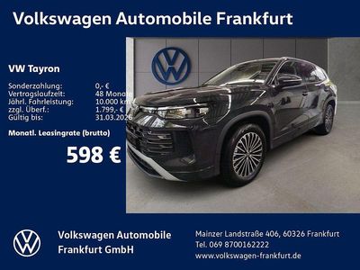 Neu VW Tayron Elegance 150 PS (110 kW) 2026 Grau SUV