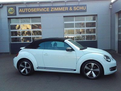 Weiß Gebraucht 2014 VW Beetle Exclusive Cabrio | 18.900 € (Teuer)