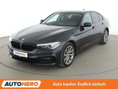 Gebraucht BMW 520 Sport Line 184 PS (135 kW) 2018 Grau Limousine