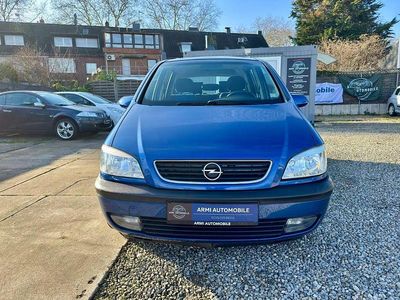 Gebraucht Opel Zafira Comfort 101 PS (74 kW) 2002 Blau Van / Kleinbus
