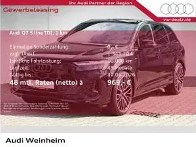 Nuova Audi Q7 S-Line 286 CV (210 kW) 2025 Nero SUV