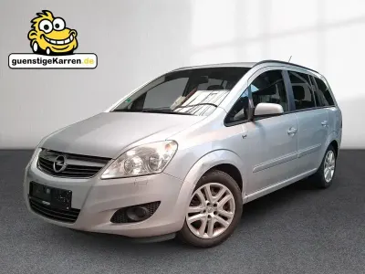 Gebraucht Opel Zafira Edition 140 PS (102 kW) 2009 Silber Van / Kleinbus