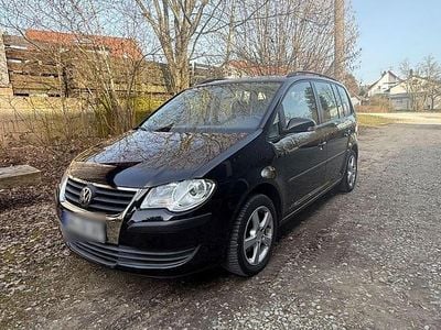 Gebraucht VW Touran 105 PS (77 kW) 2007 Schwarz Van / Kleinbus