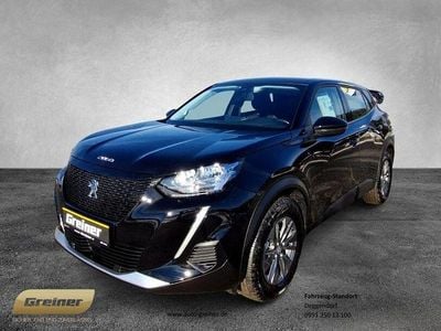 Onyx schwarz (metallic) Gebraucht 2021 Peugeot e-2008 Active SUV | 14.980 € (Superpreis)