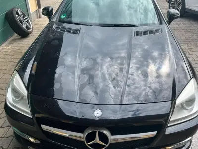 Gebraucht Mercedes SLK200 184 PS (135 kW) 2011 Schwarz Cabrio