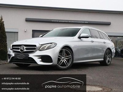 Gebraucht Mercedes E220 AMG line 194 PS (142 kW) 2017 Silber Kombi