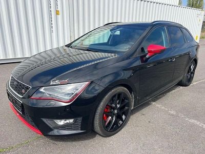 Usata Seat Leon ST FR 184 CV (135 kW) 2014 Nero Station wagon