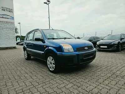 Gebraucht Ford Fusion 101 PS (74 kW) 2009 Blau Kleinwagen