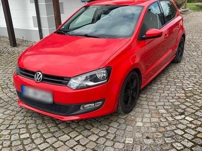 Usata VW Polo 105 CV (77 kW) 2010 Rosso Utilitaria