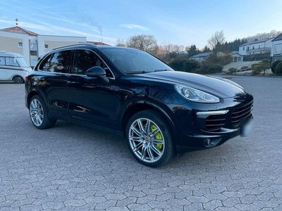 Gebraucht Porsche Cayenne S E-Hybrid Platinum Edition 333 PS (244 kW) 2017 Blau SUV