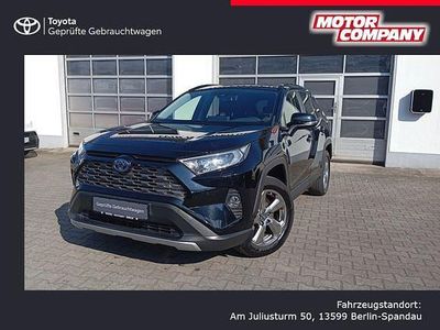 Gebraucht Toyota RAV4 Hybrid Plus 218 PS (160 kW) 2019 Tiefschwarz mica metallic SUV