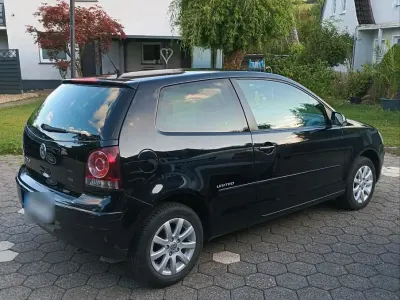 Gebraucht VW Polo United 60 PS (44 kW) 2008 Schwarz Kleinwagen