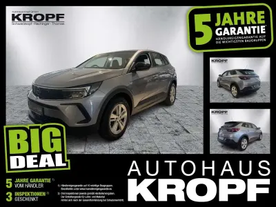 Gebraucht Opel Grandland X 131 PS (96 kW) 2022 Kontrast grau/quarz silber SUV