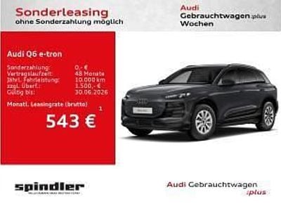 Usata Audi Q6 e-tron Advanced Plus 185 kW (252 CV) 2025 Grigio SUV