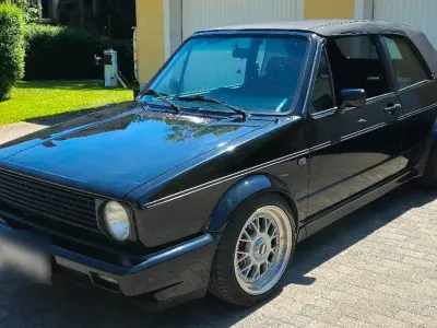 Gebraucht VW Golf Cabriolet 98 PS (72 kW) 1992 Schwarz Cabrio