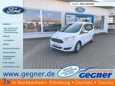 Gebraucht Ford Tourneo Courier Trend 101 PS (74 kW) 2016 Weiß Van / Kleinbus