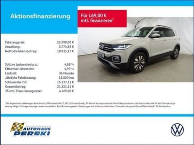 Ascotgrau Gebraucht 2023 VW T-Cross Move SUV | 24.900 € (Teuer)