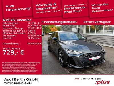 Daytonagrau perleffekt Gebraucht 2025 Audi A6 Ambiente Limousine | 76.300 €