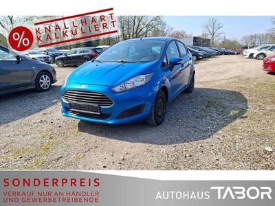 Gebraucht Ford Fiesta Cool & Sound Edition 82 PS (60 kW) 2014 Blau Kleinwagen