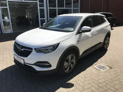 Gebraucht Opel Grandland X Edition 131 PS (96 kW) 2021 Jade weiss/arktis weiss SUV