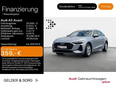 Używany Audi A5 Sport 204 KM (150 kW) 2025 Srebrny Kombi