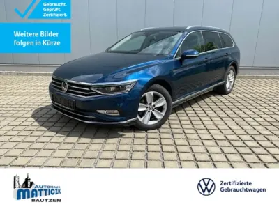 Gebraucht VW Passat Elegance 200 PS (147 kW) 2021 Aquamarinblau metallic (metallic) Kombi