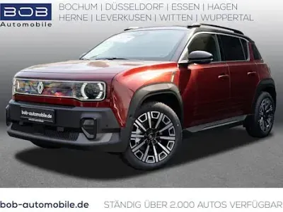Brugt Renault 4 E-Tech Iconic 110 kW (150 HK) 2025 Rød SUV